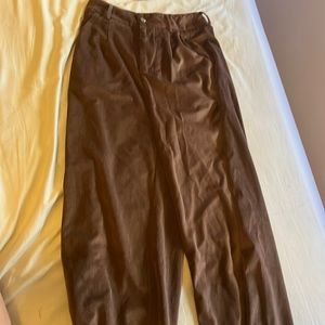 High Waist Pocket Side Pants